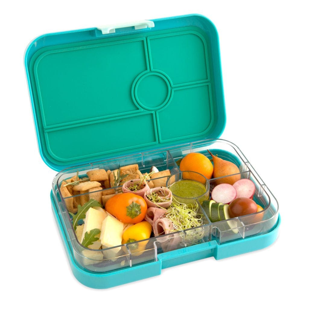 Yumbox lunch box Yumbox Tapas 5-Compartment Food Tray - Antibes Blue